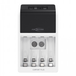 Ansmann Automatinis greitas įkroviklis 1-4 NIMH AAA/AA, 9V su LED indikacija