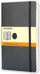 Užra&scaron;ų knygutė Moleskine Classic 13x21cm, linijomis, mink&scaron;tu vir&scaron;eliu, juodos spalvos