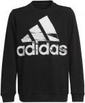 Adidas Džemperis Paaugliams Logo Sweat Juodas HA4011