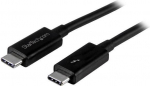 USB kabelis StarTech USB-C - USB-C 2 m Juodas (TBLT3MM2M)