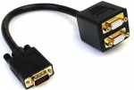 StarTech 0,3m Juodas (VGASPL1V)
