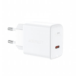 Įkroviklis Acefast A21 30W GaN USB-C baltas