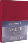 DecoKing Paklodė su guma 80&ndash;90&times;200+30 cm Amber
