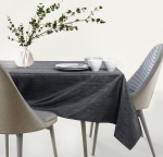 AmeliaHome Staltiesė 120&times;260 cm tamsiai pilka AH VESTA