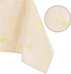 AmeliaHome TCLOTH/AH/CHRISTMASEVE/HMD/GOLD/140X300
