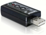 DELOCK USB garso plok&scaron;tė 7.1 virtuali USB 2.0