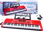 Jokomisiada Klaviatūros organas su mikrofonu 61KL SD-6118