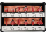 YATO medienos frezų rinkinys lagamine 12 vnt YT-68005
