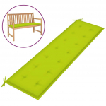 Sodo suoliuko pagalvėlė, ry&scaron;kiai žalia, 180x50x3cm, audinys