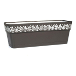 Lumarko Self-watering planter Gaia Antracito Plastmasinis (19 x 17 x 49,5 cm)