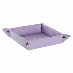 Lėk&scaron;tės smulkmenoms DKD Home Decor Alyvinė Poliuretanas (20 x 20 x 4 cm)