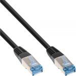 InLine - Komutacinis kabelis - RJ- 45 (M) - RJ- 45 (M) - 3.0m - SFTP, PIMF - CAT 6A - Halogenas laisvas, perkrautas - juodasis (74803S)