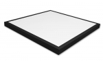 60W 4500K 600*600*38mm JUODA Vir&scaron;tinkinė LED Panelė Kvadratinė Natūrali Balta &scaron;viesa