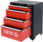 Yato Toya Sa Poland Spintelė dirbtuvėms | 4 stalčiai | 66 x 45.7 x 86.3 cm (YT-08933)
