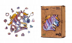 PuzzleOK Medinė dėlionė 63 vnt. - Vienaragis
