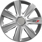 versaco Ratų gaubtas 1 vnt. GTX, Carbon sidabrinis 16"