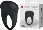 LyBaile Silikonowy Pierścień Erekcyjny na Penisa su Wibracją Pretty Love Bertram