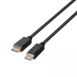 DisplayPort kabelis DELTACO DP 1.4, 8K@60Hz, 4m, juodas / DP8K-1040-LSZH