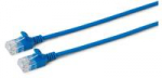 MicroConnect U / UTP CAT6A Slim 0.2M Mėlyna