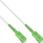 InLine &reg; Pluo&scaron;to optinis paprastas kabelis, FTTH, SC / APC 8 &deg; į SC / APC 8 &deg;, 9 / 125&mu;m, OS2, 10m