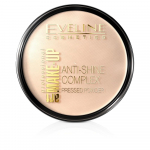 &bdquo;Eveline Cosmetics&ldquo; makiažo pagrindas &bdquo;Eveline Make-Up Art Anti-Shine Complex&ldquo; presuota pudra, 33 auksinis smėlis, 14 g