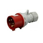 Ki&scaron;tukas SEZ, 5x16A, IP44, 400V, Pilkas/Raudonas