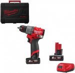 Akumuliatorinis smūginis suktuvas-gręžtuvas M12 FPD2-602X 12V Milwaukee