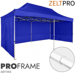Prekybinė Palapinė 3x6 Mėlyna Zeltpro PROFRAME