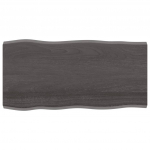 Stalvir&scaron;is, tamsiai ruda, 100x50x(2-4) cm, medienos masyvas
