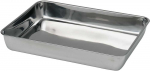 Chromuoto plieno mėsos ir maisto padėklas 260x200x40mm - Hendi 508107