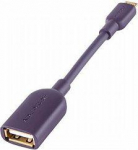 USB adapteris Furutech ADL microUSB - USB Juodas