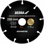 Dedra Medienos plastiko pjovimo diskas 230x222mm