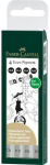 Faber-Castell ecco pigmentiniai smulkintuvai (0,2: 0,4: 0,6: 0,8 mm) (167004 FC)