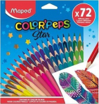 Maped Colorpeps trikampio ta&scaron;kai 72 spalvų