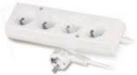 Plastrol 4 lizdas i&scaron; / i&scaron; 10A 5m baltos PS- 470 (W- 97482)