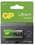 GP Ultra C LR14 1.5V &scaron;arminės baterijos, 2 vnt.