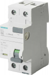 Siemens Liekamosios srovės grandinės pertraukiklis 2P 40A 30mA 230V tipas F 5SV3314-3