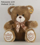 Deef Bear su atlasiniu lanku B. Didelis 03441