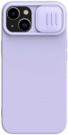 Nillkin CamShield Silky Silicone Apple iPhone 14 Plus with Camera Protector dėklas telefonui violetinės spalvos