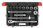 Gedore GEDORE red Socket Set 3/4 14-pieces