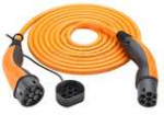 Automobilių įkrovimo kabelis LAPP 2 tipo Helix, iki 7,4 kW, 5 m, oranžinis (555935014)