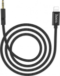 Phone Accessories Audio adapteris HOCO UPA13 lightning į 3,5mm(p) juodas