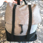 Calvin Klein, Calvin Klein, Textile Backpack, Juodas/Pilkas, Ne&scaron;iojamas kompiuteris Compartiment, For Men, 28 x 33 x 11 cm