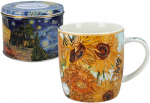 Camani Carmani Puodelis 450ml , Van Gogh Saulėgrąžos