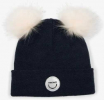 Viking žieminė vilnonė kepurė Play Pon Pon Wool Beanie - Navy