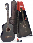 Klasikinės gitaros komplektas Stagg C440 M BLK PACK