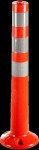 Lankstus automobilių stovėjimo aik&scaron;telės stulpelis, 450 mm (galima rinktis auk&scaron;tį)