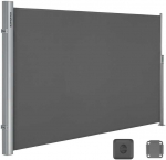 Songmics &Scaron;oninė markizė 160 x 300 cm dūmų pilka