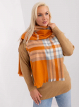 Wool Fashion Italia &Scaron;alikas-AT-SZ-23125-1,26-tamsiai oranžinis