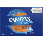 Tampax Compak S Plus 18 tamponų